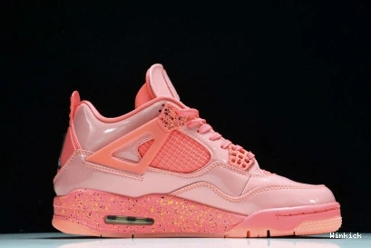 PUNCH NRG BLACK-VOLT' 'HOT JORDAN WMNS AQ9128-600 RETRO AIR 4 1216